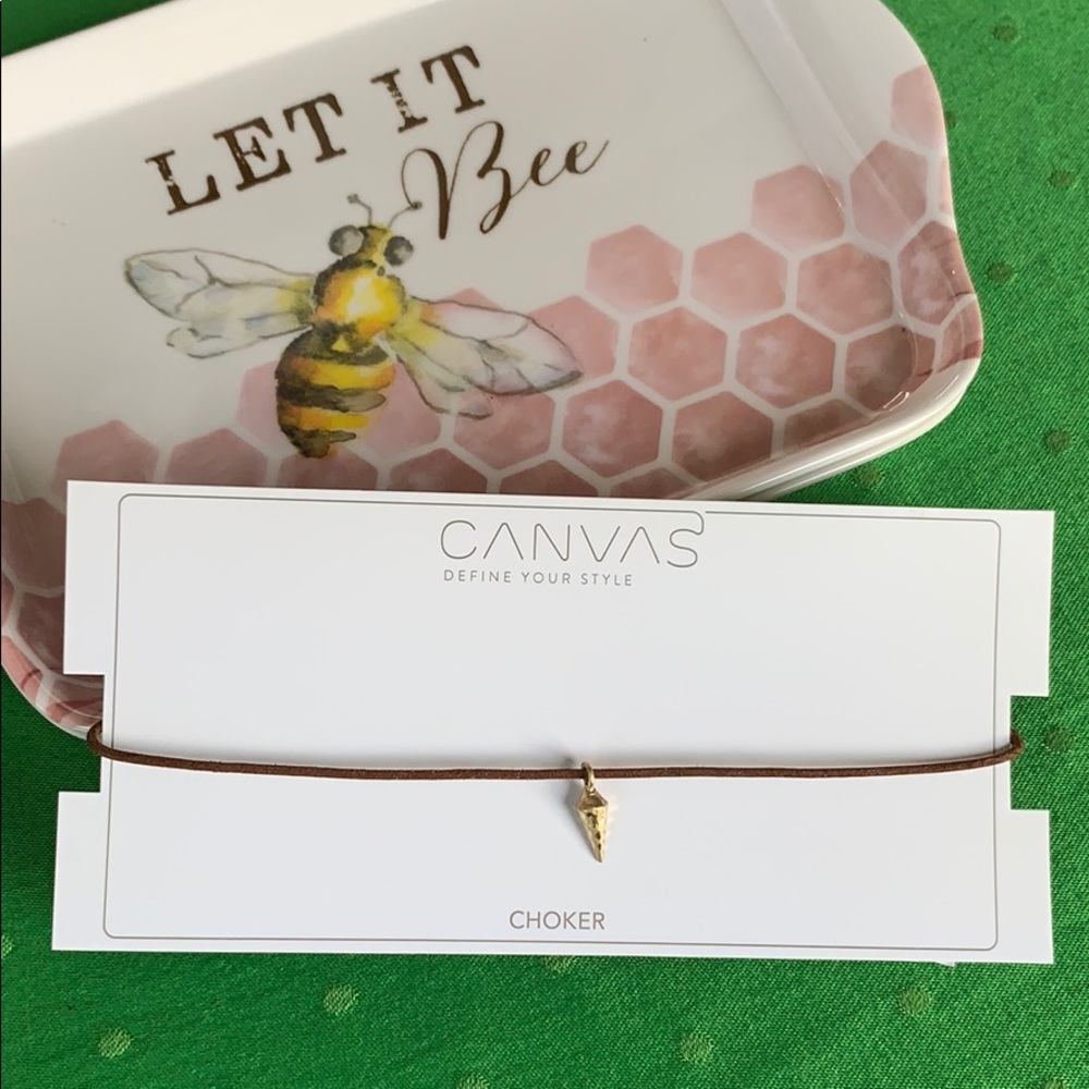 Brown Rope Shell Choker